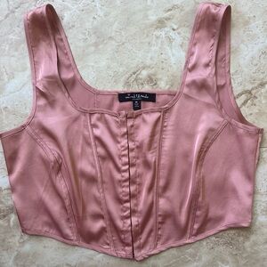 A Vintage Maillard Hook and Shapewear Crop Tank Top For Summer